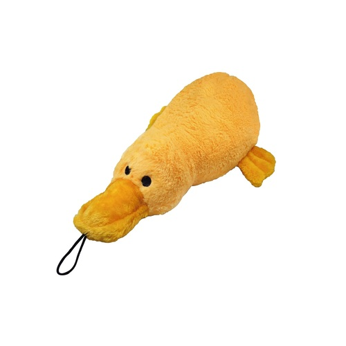 Jambo Pet, Mordedor de Pelúcia Para Cães, Pato Big Duck, Formato Fofo e Divertido, Alivia o Estresse e Ansieda